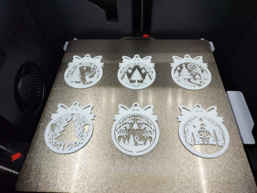 Bộ 34 mẫu vật phẩm trang trí Giáng sinh 3D (Christmas Ornaments) - Image 5