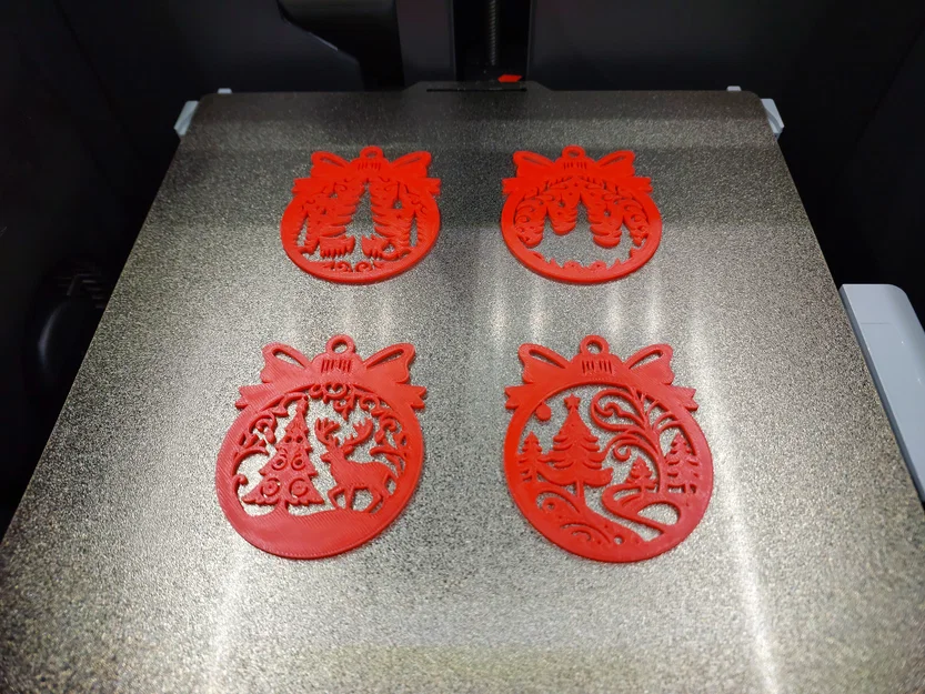 Bộ 34 mẫu vật phẩm trang trí Giáng sinh 3D (Christmas Ornaments) - Image 7