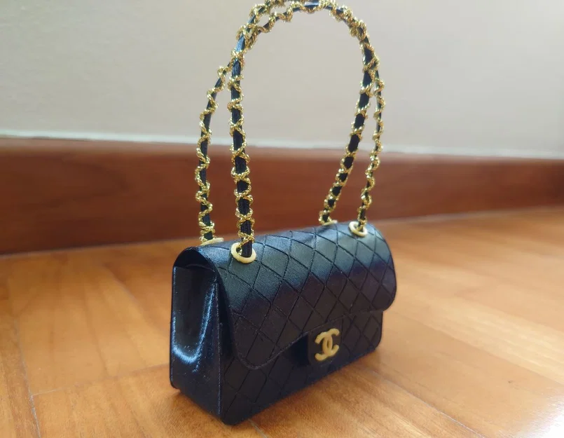 Mô hình túi xách Chanel cổ điển (Timeless/Classic) - Image 3