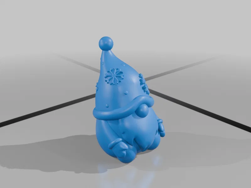 Mô hình chú lùn Gnome trang trí Giáng sinh 3D in đẹp mắt - Image 2