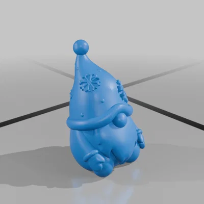 Mô hình chú lùn Gnome trang trí Giáng sinh 3D in đẹp mắt