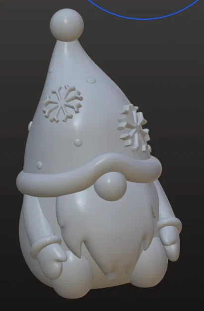 Mô hình chú lùn Gnome trang trí Giáng sinh 3D in đẹp mắt - Image 3