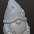 Mô hình chú lùn Gnome trang trí Giáng sinh 3D in đẹp mắt - Thumbnail 3