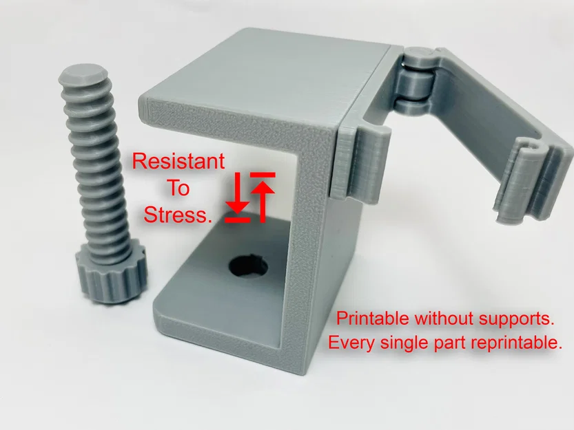Bộ kẹp bàn quản lý dây cáp (Desk Cable Organizer) in 3D bền bỉ - Image 1