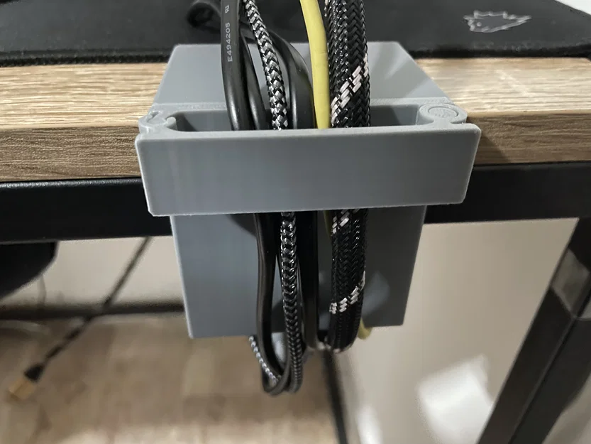 Bộ kẹp bàn quản lý dây cáp (Desk Cable Organizer) in 3D bền bỉ - Image 4