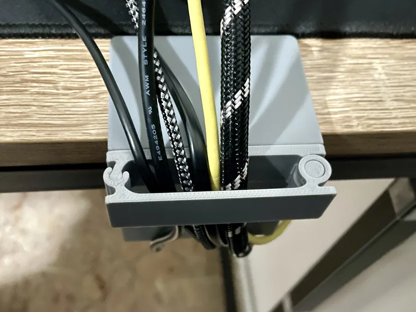Bộ kẹp bàn quản lý dây cáp (Desk Cable Organizer) in 3D bền bỉ - Image 5