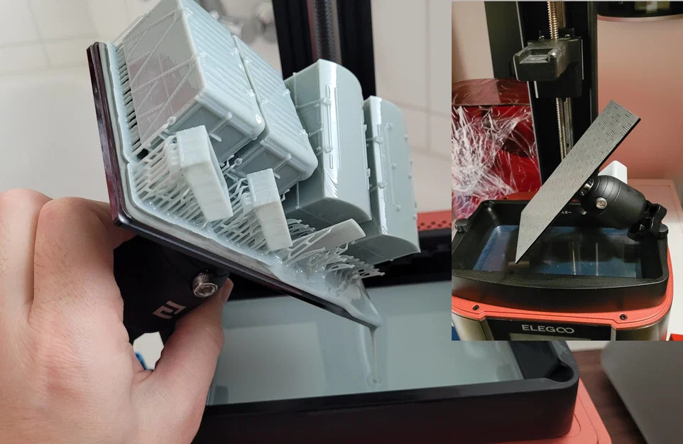 Giá đỡ chảy nhựa (Drip mounts) cho Elegoo Mars 4 - Image 2