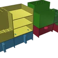 Bộ khay đựng đồ dùng bàn làm việc đa năng, in 3D dễ dàng không cần support - Thumbnail 16