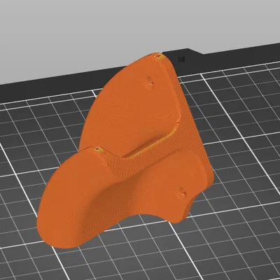 Giá treo tai nghe gắn tường (Headset Wall Mount) in 3D gọn gàng