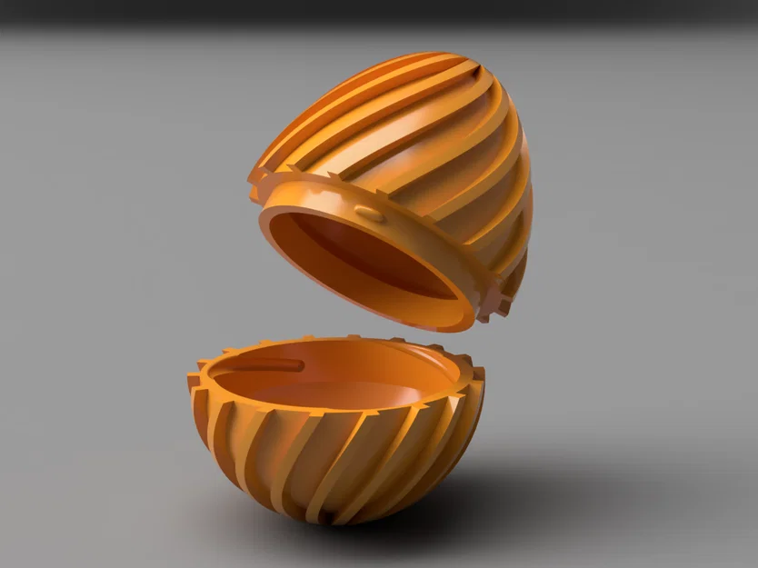 Mô hình quả trứng Easter Egg Surprise in 3D độc đáo - Image 1