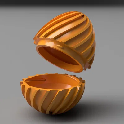 Mô hình quả trứng Easter Egg Surprise in 3D độc đáo