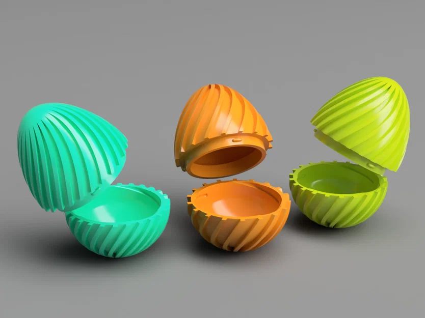 Mô hình quả trứng Easter Egg Surprise in 3D độc đáo - Image 5
