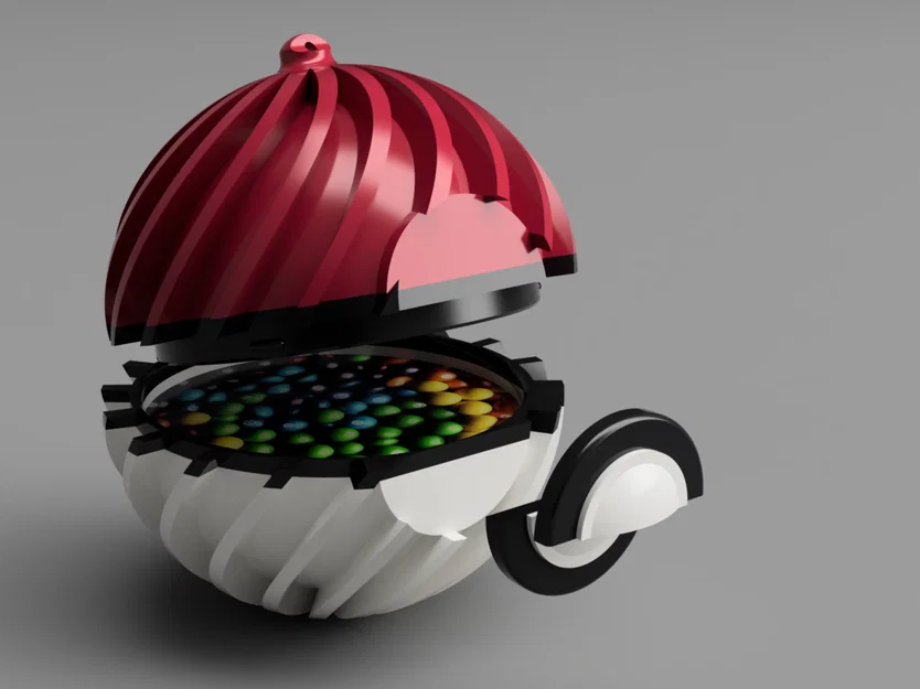 Quả cầu Giáng sinh bất ngờ phong cách Pokeball - Image 3