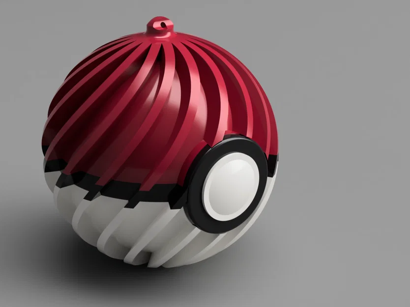 Quả cầu Giáng sinh bất ngờ phong cách Pokeball - Image 4