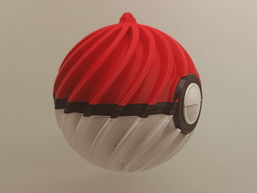 Quả cầu Giáng sinh bất ngờ phong cách Pokeball - Thumbnail 5