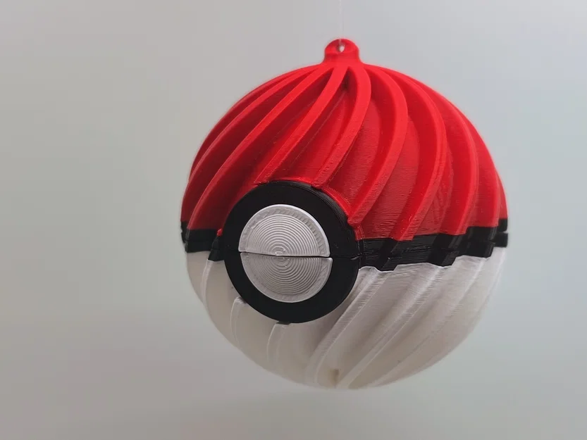 Quả cầu Giáng sinh bất ngờ phong cách Pokeball - Image 11