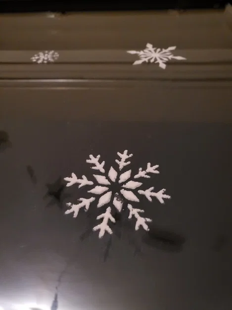 Khuôn vẽ bông tuyết (Snowflake stencils) - Image 4