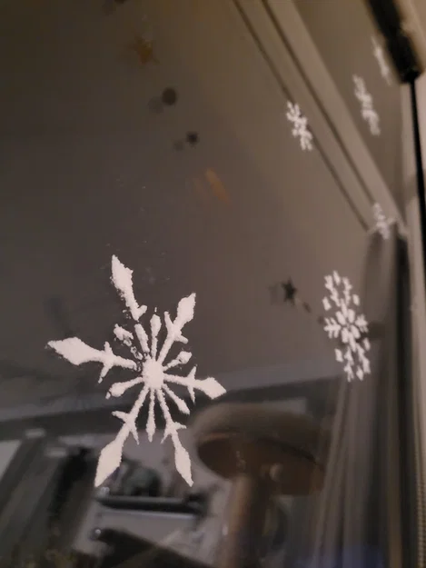 Khuôn vẽ bông tuyết (Snowflake stencils) - Image 6