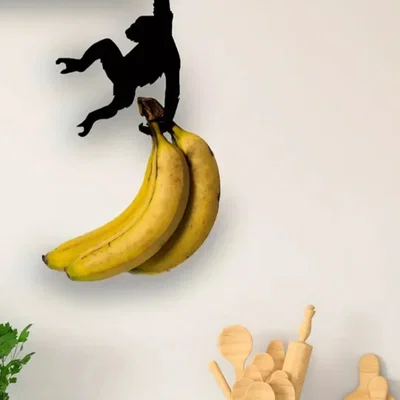 Móc treo hình chú khỉ (Monkey Hook) in 3D tiện lợi và đáng yêu