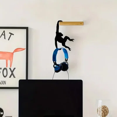 Móc treo hình chú khỉ (Monkey Hook) in 3D tiện lợi và đáng yêu