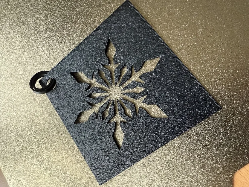 Khuôn dán kính hình bông tuyết (Snowflake Stencils) - Image 3