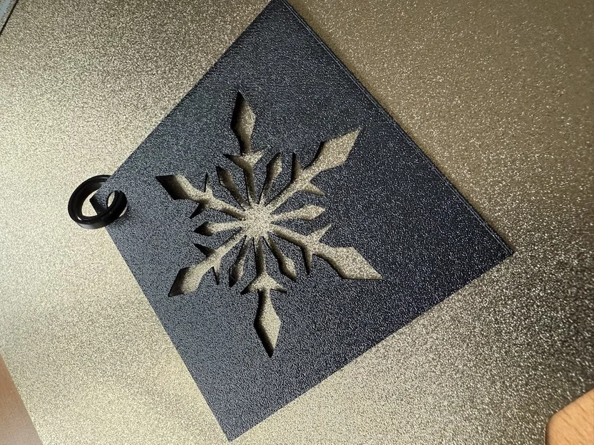 Khuôn dán kính hình bông tuyết (Snowflake Stencils) - Image 4