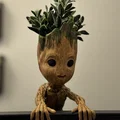 Baby Groot Monitor Hugger - Mô hình trang trí màn hình siêu dễ thương - Thumbnail 5