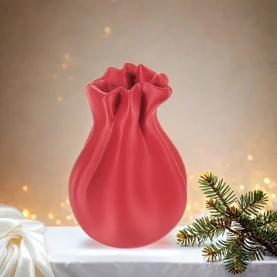 Bình hoa Santa's Sack Vase - Điểm nhấn Giáng sinh độc đáo