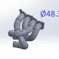 Bộ khung jig ống dẫn manifold Ø48.3 - Thumbnail 1