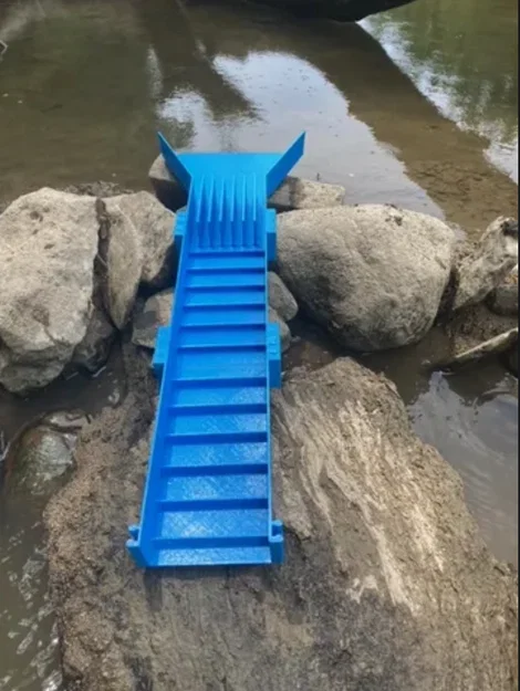 Mô hình máng đãi vàng (Sluice box) in 3D lắp ráp tiện lợi - Image 1