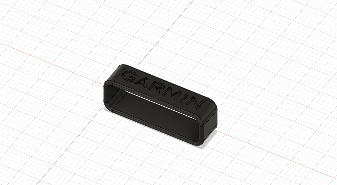 Vòng giữ dây đeo đồng hồ Garmin vivoactive 3 (20mm) in 3D - Image 1