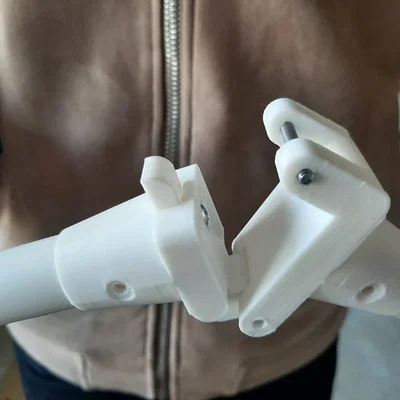 Bản lề khớp nối có chốt khóa cho ống PVC (PVC Pipe Latching Axial Hinge)
