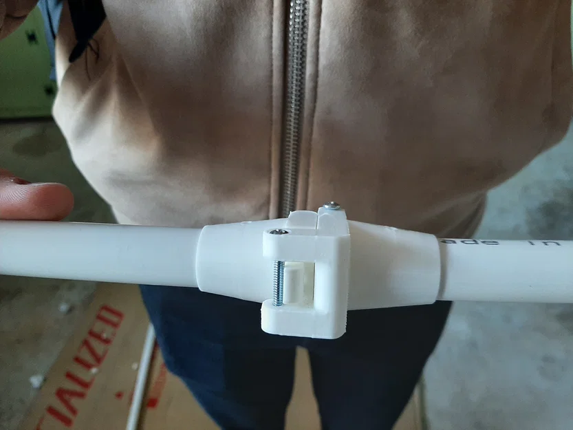 Bản lề khớp nối có chốt khóa cho ống PVC (PVC Pipe Latching Axial Hinge) - Image 3