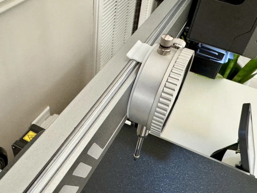 Ngàm gắn đồng hồ so cho trục X máy Anycubic Kobra 3 - Image 3