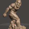 Tượng Bigfoot Sasquatch 3D - Mô hình sinh vật huyền thoại ấn tượng - Thumbnail 1