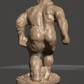 Tượng Bigfoot Sasquatch 3D - Mô hình sinh vật huyền thoại ấn tượng - Thumbnail 2