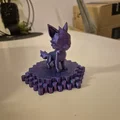Mô hình chú sói xám đáng yêu (Grey Wolf) in 3D trang trí - Thumbnail 3