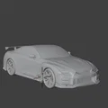 Mô hình Nissan GT-R độ chi tiết cao (High-Poly) - Thumbnail 2