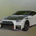 Mô hình Nissan GT-R độ chi tiết cao (High-Poly) - Thumbnail 5