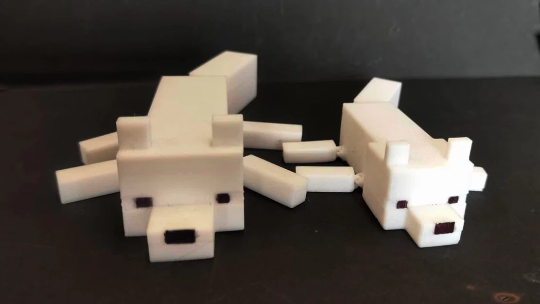 Cáo tuyết Minecraft khớp cử động (Articulated Arctic Fox) - Image 5