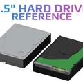 Mô hình tham chiếu ổ cứng 3.5 inch HDD chuẩn xác cho dân DIY - Thumbnail 1
