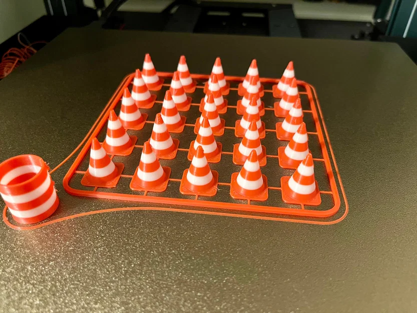 Bộ mô hình cọc tiêu giao thông dạng thẻ (hỗ trợ MMU & đổi màu) tỉ lệ 1:24 và 1:18 - Image 3