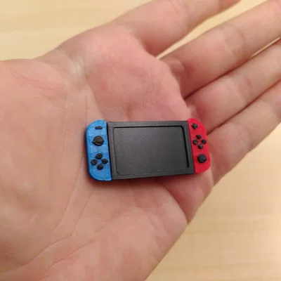 Nintendo Switch Thu Nhỏ Cho Nhà Búp Bê Với Tay Cầm Rời