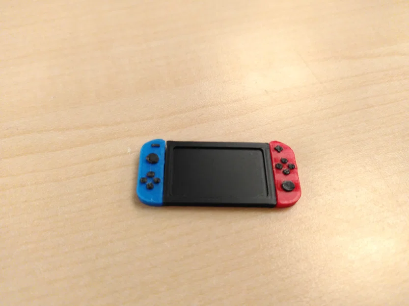 Nintendo Switch Thu Nhỏ Cho Nhà Búp Bê Với Tay Cầm Rời - Image 2