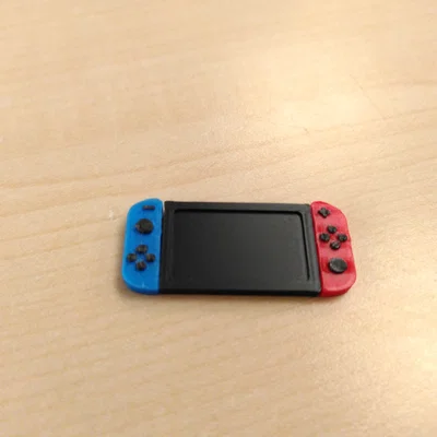 Nintendo Switch Thu Nhỏ Cho Nhà Búp Bê Với Tay Cầm Rời