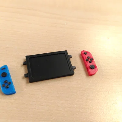 Nintendo Switch Thu Nhỏ Cho Nhà Búp Bê Với Tay Cầm Rời