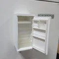 Mô hình tủ lạnh mini gắn nam châm độc đáo (Fridge on a fridge) - Thumbnail 1