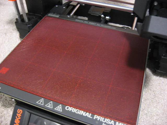 Prusa MK4/MK4S Bed Test - Kiểm tra và làm sạch bàn in - Image 1