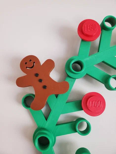 Mô hình bánh gừng trang trí vòng nguyệt quế LEGO siêu đáng yêu - Image 1