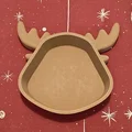 Bát Đựng Đồ Trang Trí Hình Tuần Lộc Giáng Sinh - Thumbnail 1